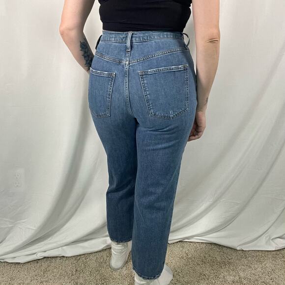 Universal Thread Vintage Straight Jeans Medium Wash Womens 8/29 - Picture 3 of 12